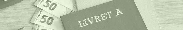 Livret A posé sur une surface