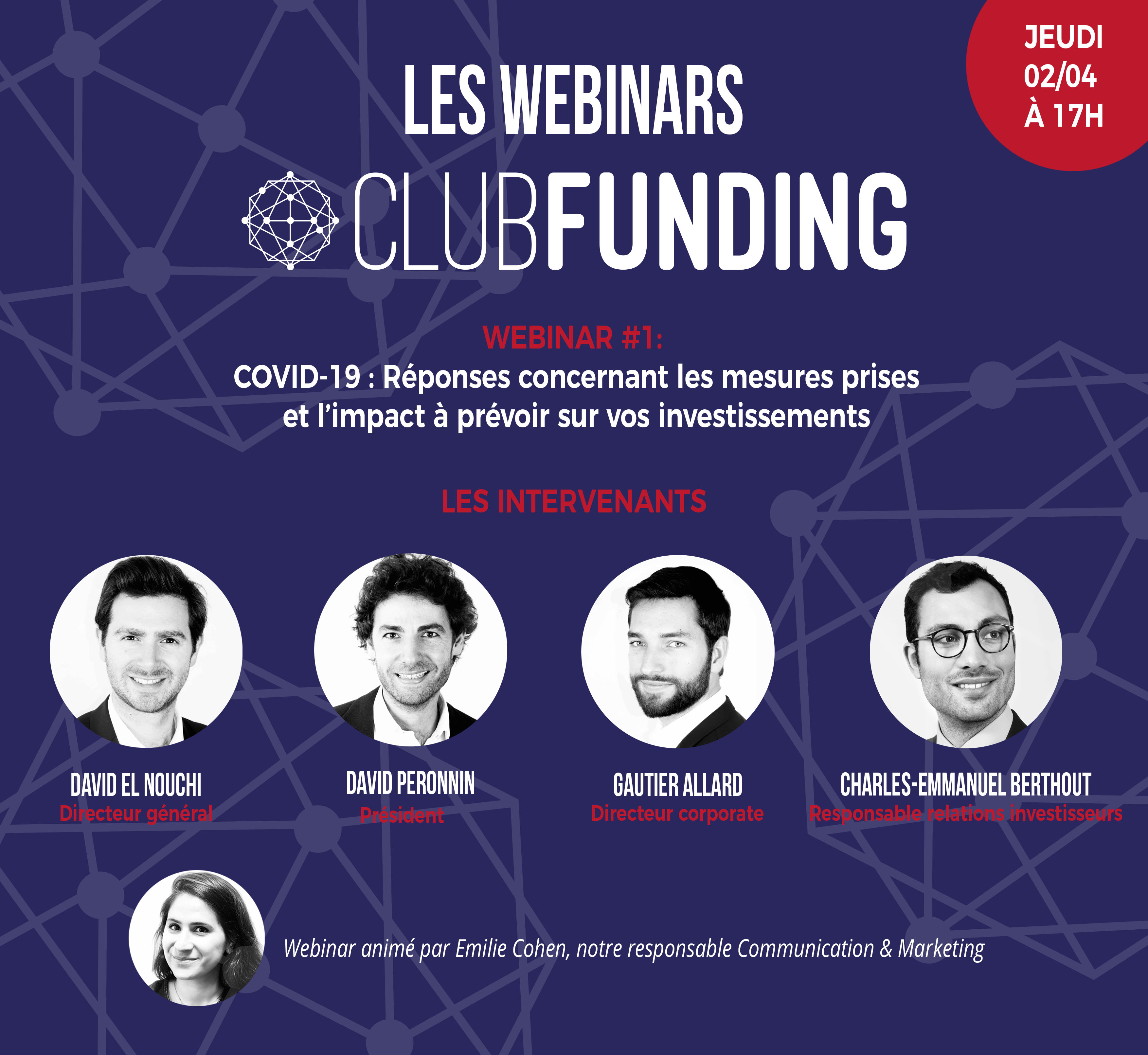 Webinar #1 ClubFunding : de l’optimisme face à la crise